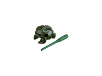 NINO® Wood Frog Güiro - Green - Small