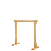 Wood Gong Stand - Medium