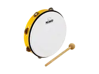 NINO® 10" ABS Tambourine - Yellow