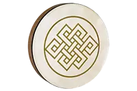 Hand Drum 16" - Endless Knot