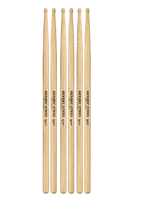 Hickory Sticks - 7A - Barrel Tip - 3-Pack