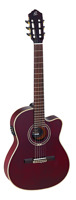 Guitar CE "Feel Series" 4/4 - Solid Spruce - Wine Red