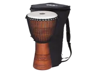 12" African Style Djembe - Water Rhythm - incl. Bag