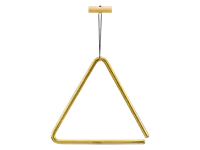 8" Triangle - Solid Brass