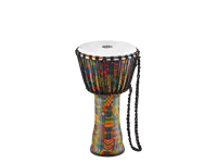10" Rope Tuned Djembe - Kenyan Quilt - Synthetic