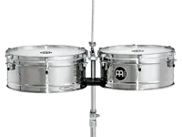 14" & 15" Luis Conte Timbales - Stainless Steel