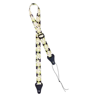 Ukulele Strap - Nylon - Green Flower
