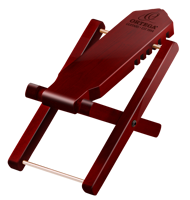 Foot Stool - Wood - WineRed