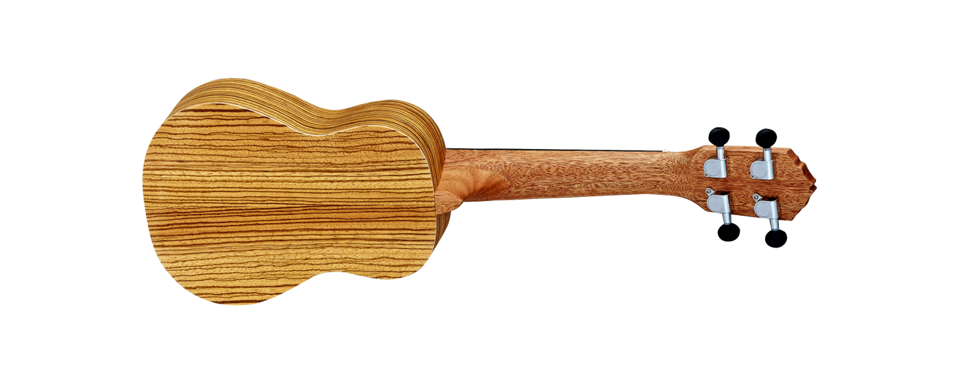 HohnerSonor AG Ukulele Timber Series Soprano Zebrano