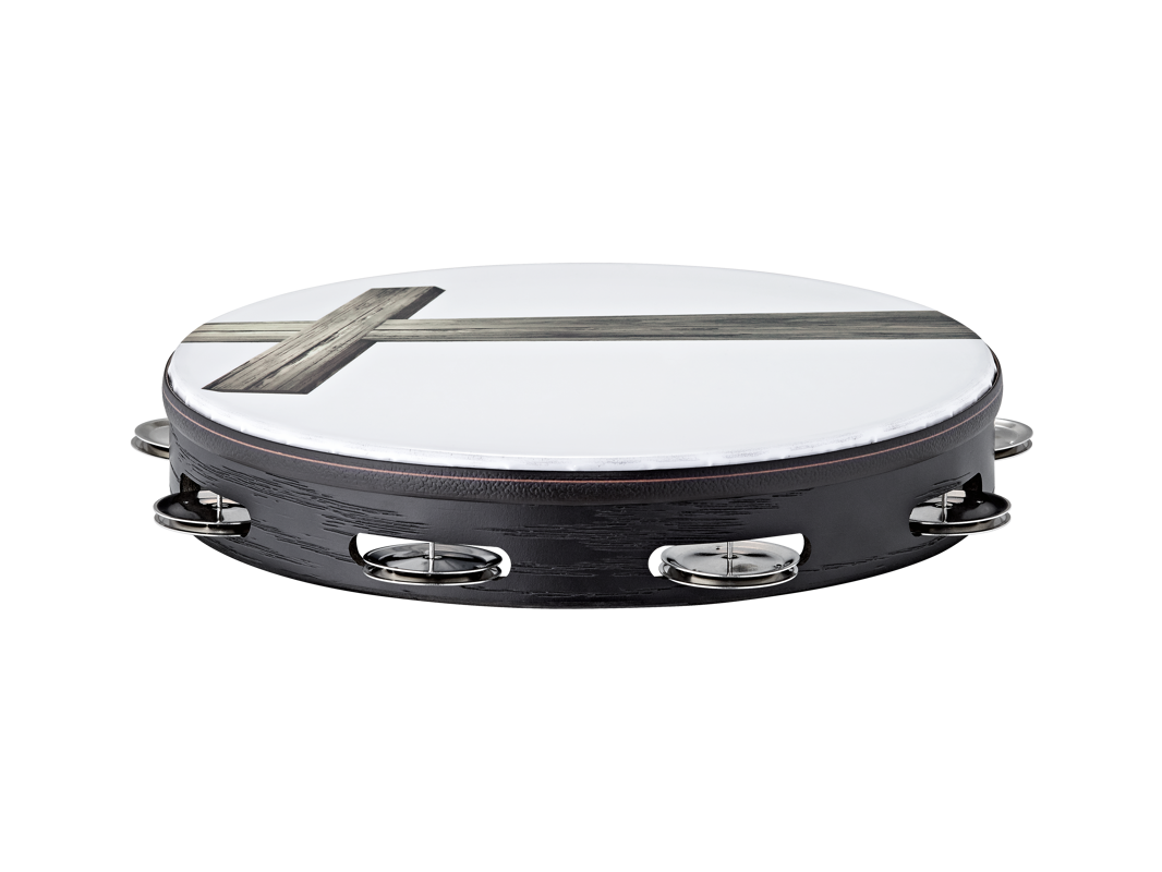 HohnerSonor AG Church Tambourine 1 Row Steel Dove Visual