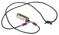 Mini Harmonica Necklace - Purple