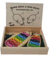 MaMa & MiMa - Mama & Mini Maus Glockenspiel Set