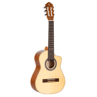 Guitar "Requinto Series" 4/4 - Pro Acoustic - Medium Neck - Natural Solid Engelman Spruce