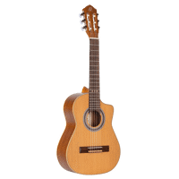 Guitar "Requinto Series" 4/4 - Pro Acoustic - Medium Neck - Natural Solid Cedar