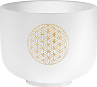 Crystal Singing Bowl - 8" - Note C# - FOL