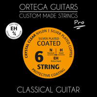 Guitar Crystal Nylon Strings Coated - 4/4 - Extra Hard Tension