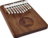 Solid Kalimba - 10-Notes - Tree of Life