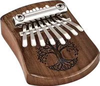 Solid Kalimba - 8-Notes - Tree of Life