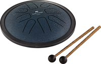 Small Steel Tongue Drum - G Minor - Navy Blue