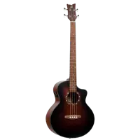 Acoustic-Electric Bass 4-String - Bourbon Fade - Cutaway