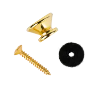 Ortega Strap Pin - Gold (pair)