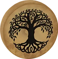 Hoop Drum 15" - Tree of Life