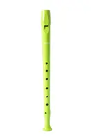 Recorder - C-Soprano - 1 part - plastic - Light green