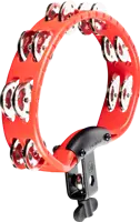Headliner Mountable ABS Tambourine 2 Rows - red