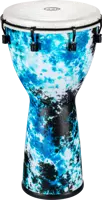 10" Alpine Series Djembe - Galactic Blue Tie Dye