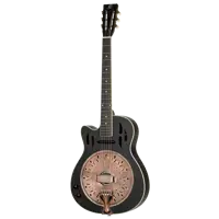 Resonator Guitar CE "Americana Series" Black LEFT