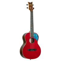 Ghost Series Tenor Ukulele - Stained Red