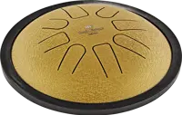 Small Steel Tongue Drum - C Minor - Gold
