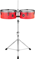 14" & 15" Manolito Rodriguez Timbales - Atomic Red