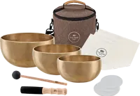 Yoga Nidra Singing Bowl Set - 3 Pcs.