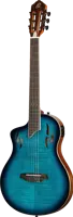 TourPlayer Deluxe Nylon Guitar - Fl. Maple Blue L