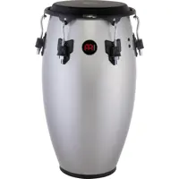 11 3/4" Diego Camacho Signature Conga - Pearl Grey - True Skin Buffalo Head