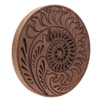 Raindisk 15" - Ocean Sound - Fibbonaci inspired carving