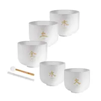 TCM Crystal Singing Bowl Set (5pcs.)