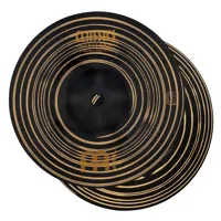 8" Classics Custom Dark Micro Stack Hats